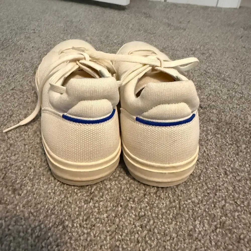 Rothy’s The RS02 Sneaker Men's Size 9.5 Women’s 11 Lightweight Bone Shoes